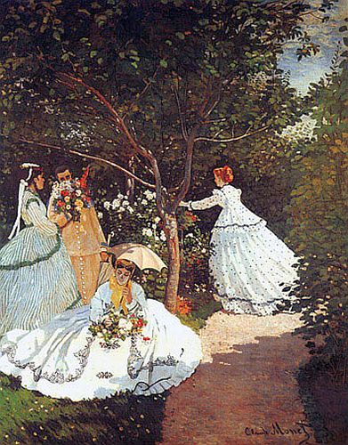 1866-67 femmes au jardin, claude monet.jpg