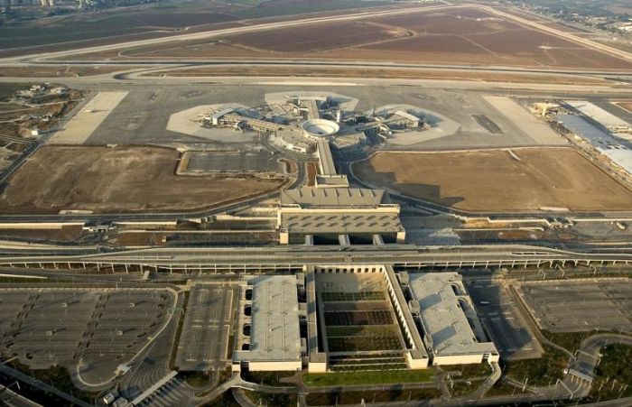 Nouvel aeroport Ben Gourion, Lod , Israel.1.jpg