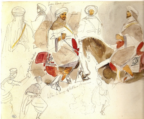 E.Delacroix-Etude de cavaliers arabes.jpg