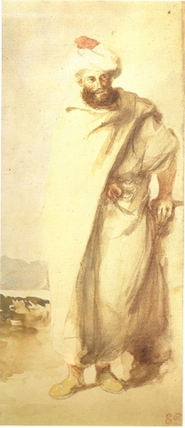E.Delacroix-Arabe au turban.jpg
