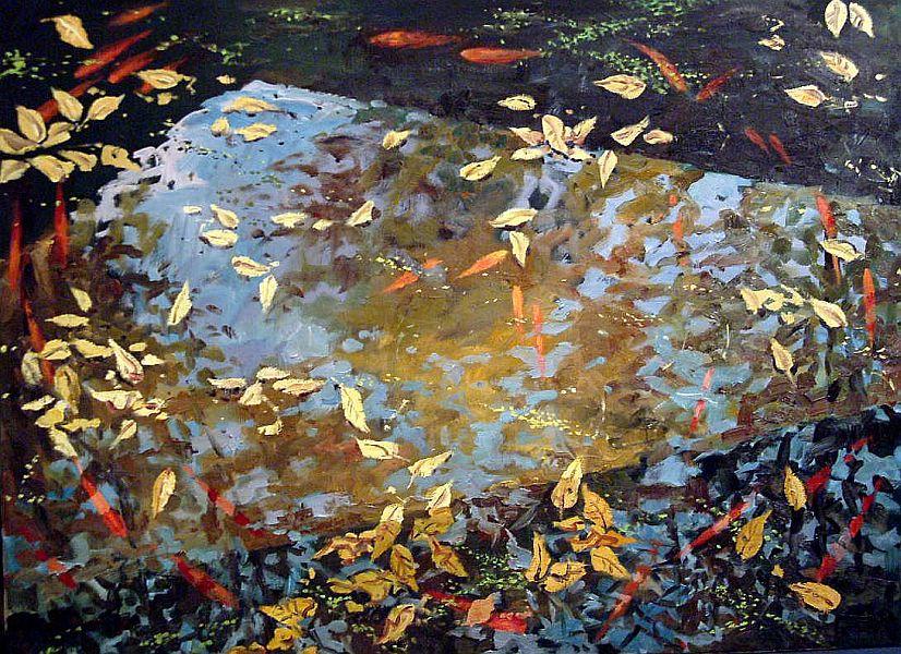 Le grand bassin des poissons rouges, Dominique Mantel.1.jpg
