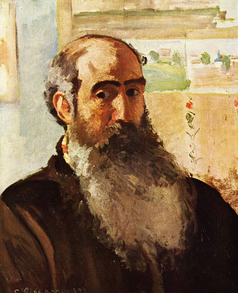 Le grand peintre impressioniste Camill Pissarro, son autoportrait.jpg