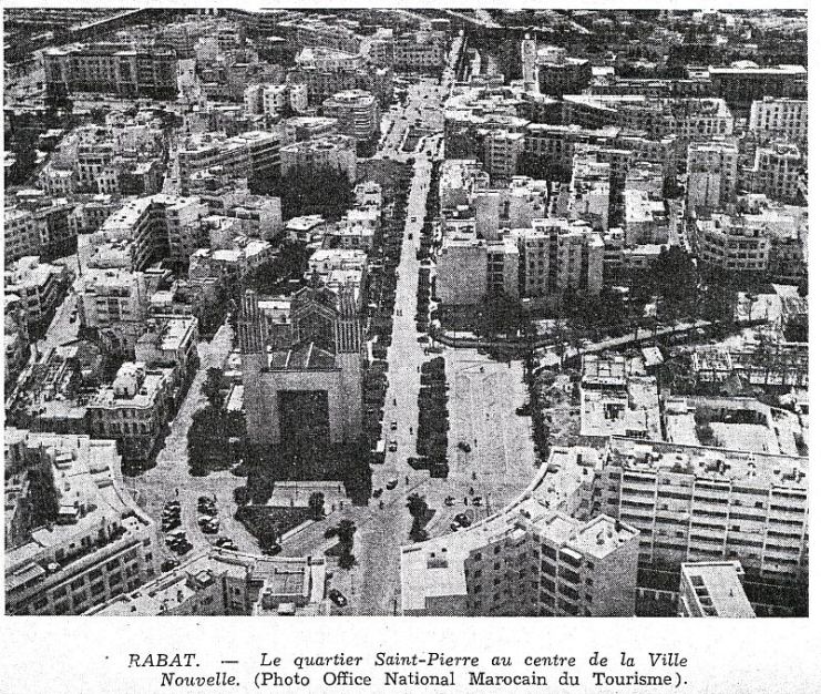 A Rabat ,Quartier St Pierre  1958.jpg