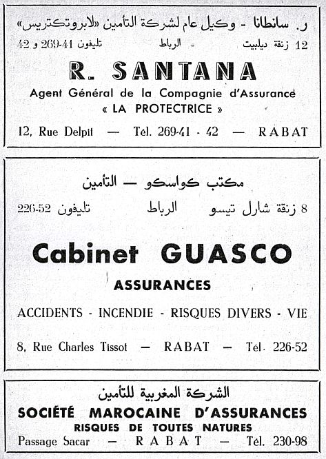 Assureurs a Rabat en 1958.jpg