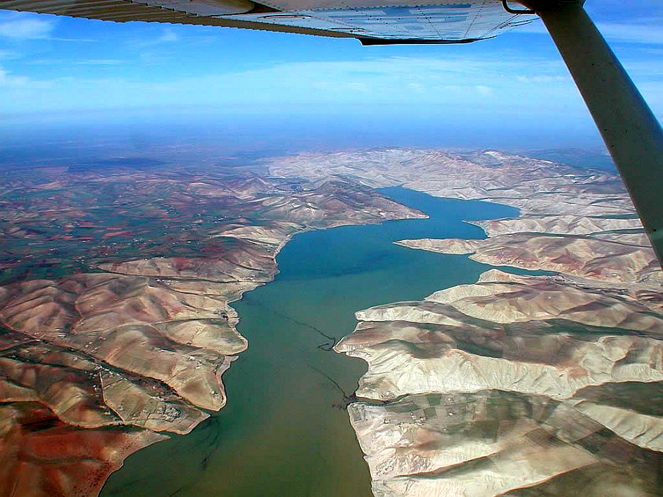 Region de Meknes, vue d\'avion.jpg