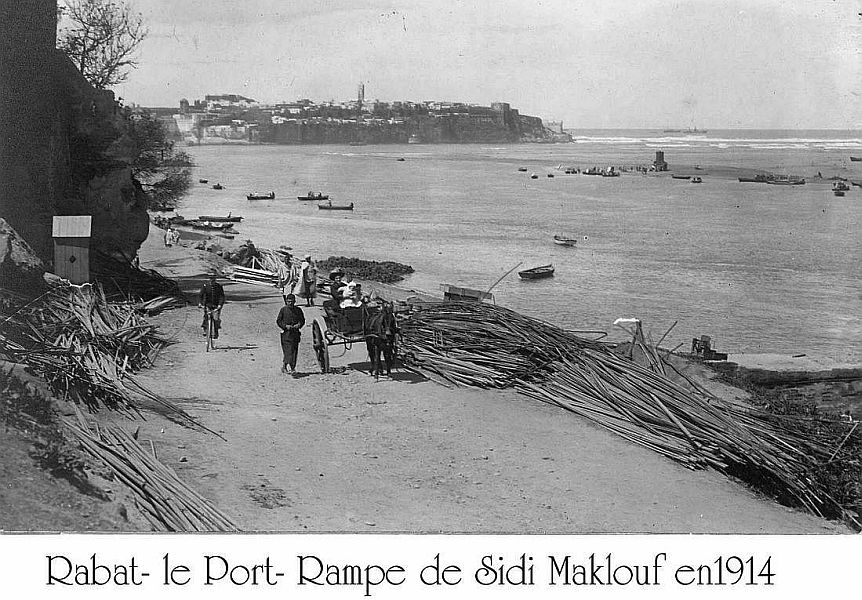 port de Rabat en 1914.A pour Bernard.jpg