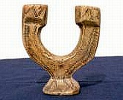 Ancient stone sculpted Shabbat lamp, private collection.jpg