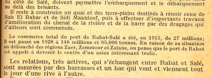 Rabat, bou regreg, port, 1930.jpg