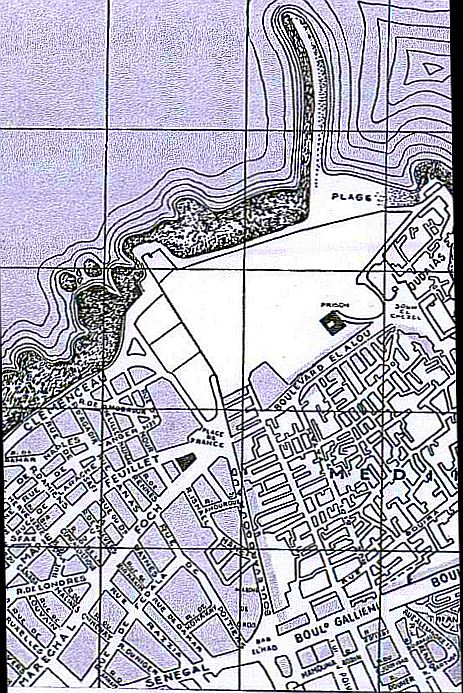 Rabat plan quartier Ocean 1958.jpg