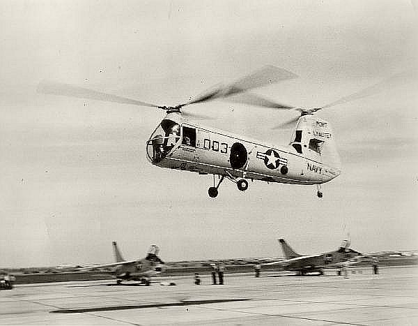 Helicopter (Helo) landing at Port Lyautey. Many of the photographs Dean Miner took, were taken from this aircraft.jpg