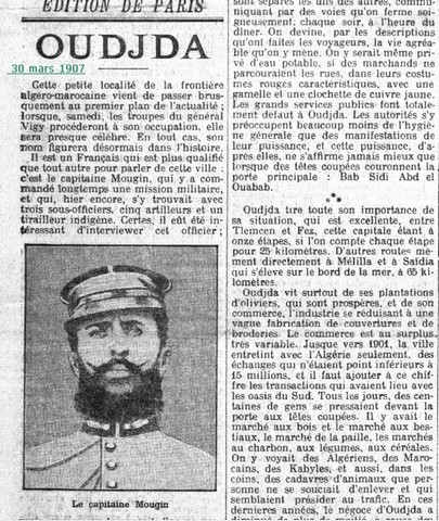 Journal du 30 mars 1907 Capitaine Mougin - Maurine.jpg