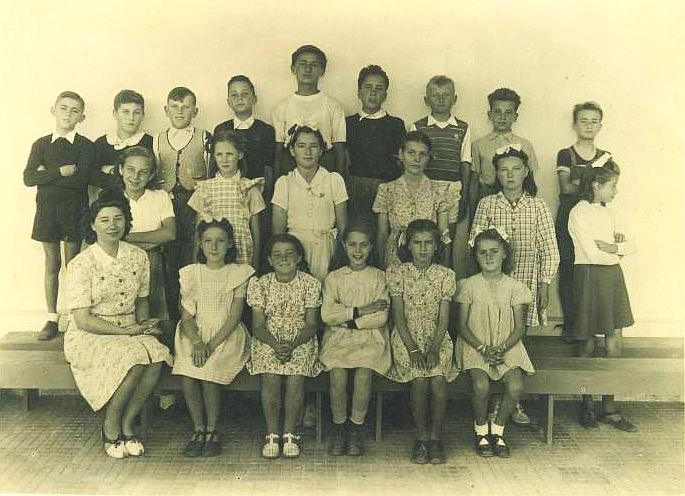 Cm1, Photo de classe de 1948 ecole de kebibatRabat.jpg
