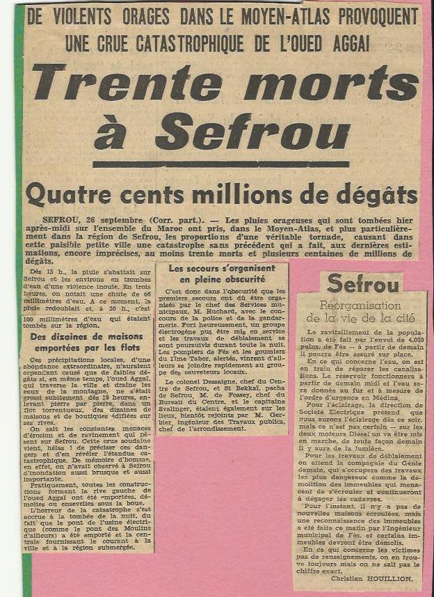 Sepembre 1950 .INONDATION A SEFROU Ref..la vigie marocaine 1950.jpg