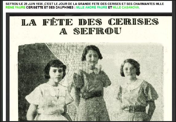 LA REINE DES CERISES DE SEFROU 1936  12.JPG