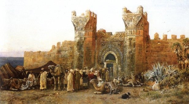 Edwin Lord Weeks,The Gate of Shelah, Morocco 1880.jpg