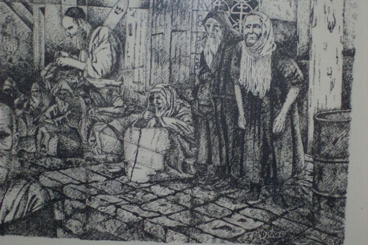 Des mendiants Israelites a Rabat, Dairac oct.1980.ab.jpg