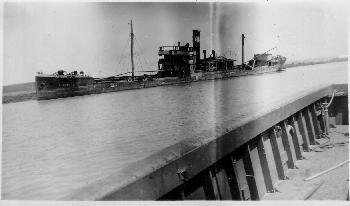 SS St. Hughes, sunk in the Sebou River during the Port Lyautey invasion..jpg
