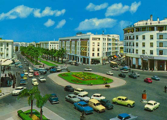 Rabat ,L\' Avenue Mohammed V ou Dar el-Maghzen.jpg