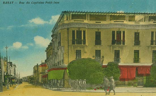 Rabat,  rue  du capitaine petitjean, ma rue.jpg
