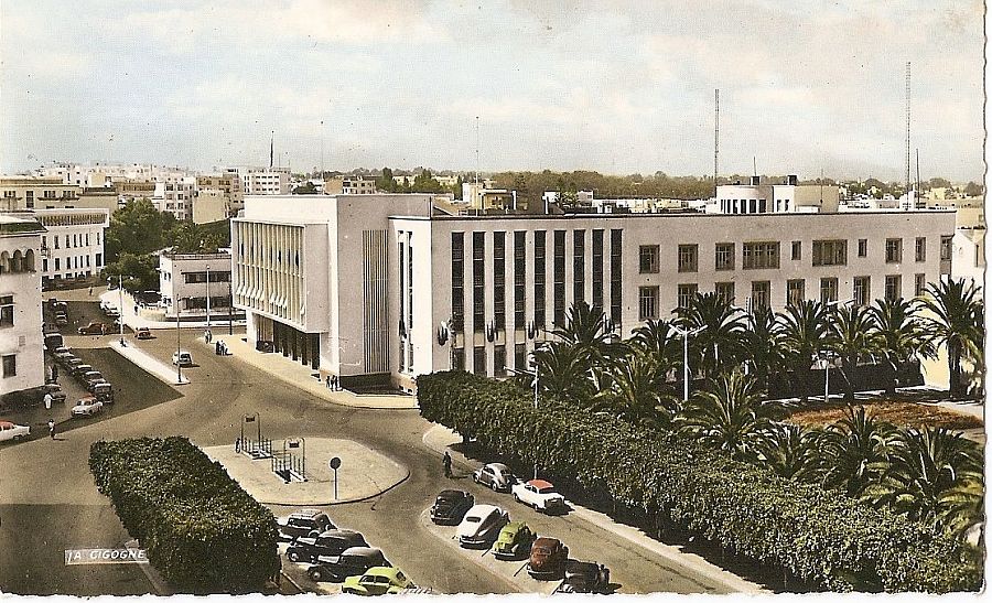 Surete Nationale a Rabat, vers 1958.jpg