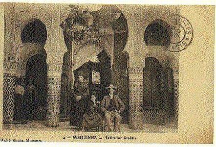 habitation juive marocaine a Menes, vers 1905.jpg