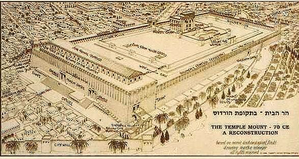 Le second Temple de Jerusalem, maquette.jpg