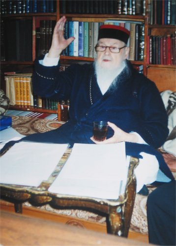 Grand Rabbin de Meknes et Maroc, Messas-assis.jpg