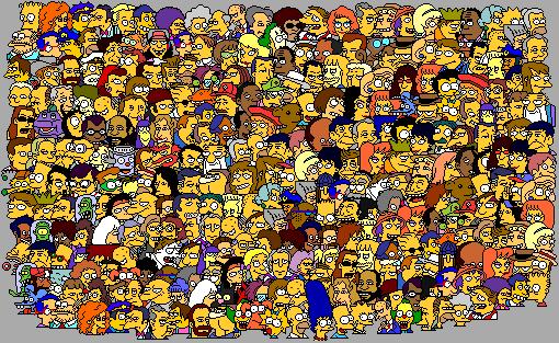 The Simpsons - Todos Los Personajes De Los Simpsons.JPG