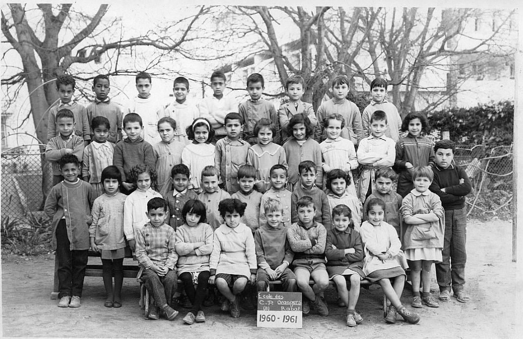 Ecole des Orangers, CP -B-,Annee scolaire 1960-1961,rec.jpg