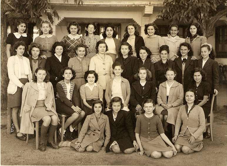 Lycee de Jeunes filles , Chritiane Goulley , annee scolaire 1947-48.jpg