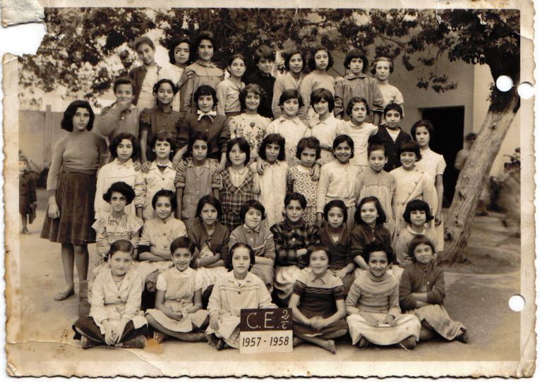 C.ecole alliance filles, 1957-58, CE2c.jpg