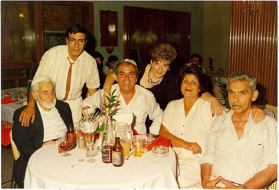 Mokhlouf, Samy Perez, Judex et Olga Cohen Pépe Berros et son épouse Janou.jpg