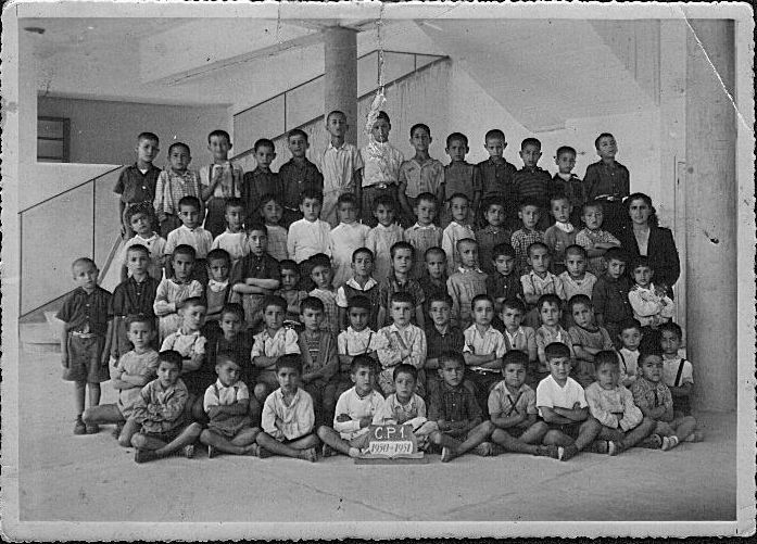 Ecole AIU ,Rabat C.P.1 1950-51.jpg
