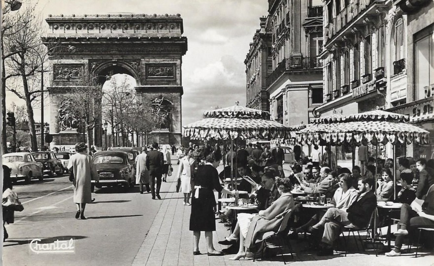Paris Les Champs années 1960's e.jpg