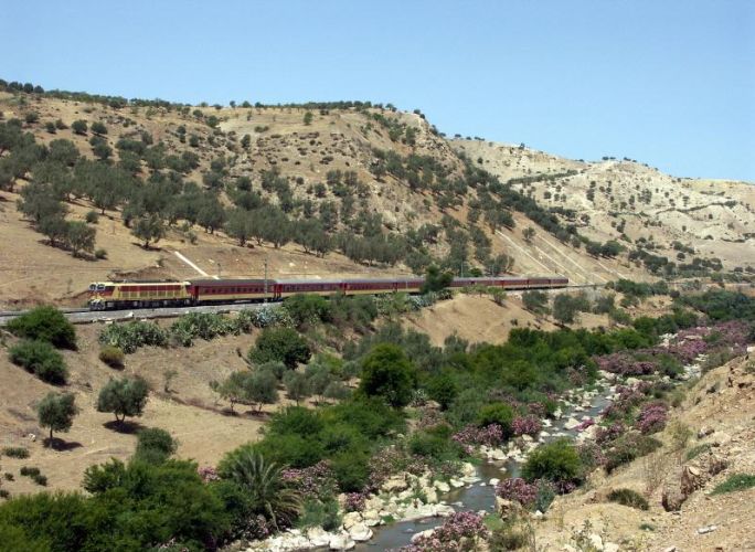 Train de  l\'ONCF,defile region de Sidi Kacem, ancien Petit Jean.jpg