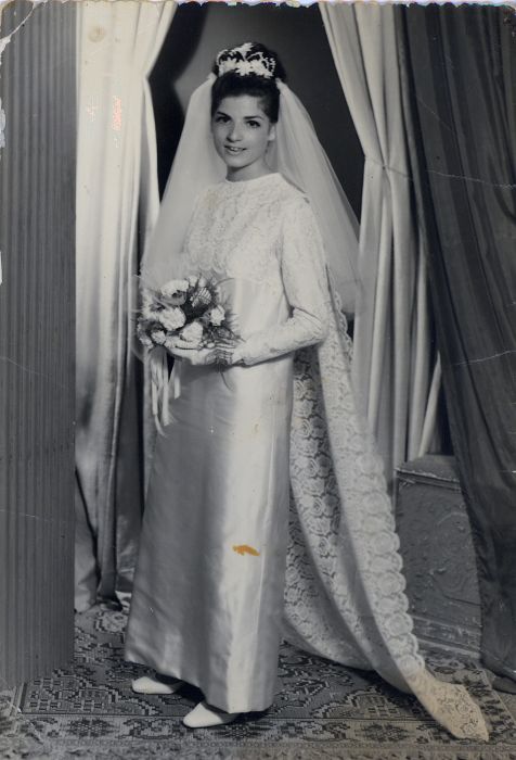 Olga Cohen Perez , le jour de son mariage.jpg