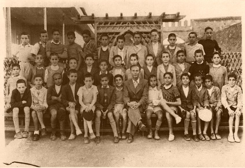 2..Ecolede l\'alliance israelite de Rabat, annee 1939.jpg