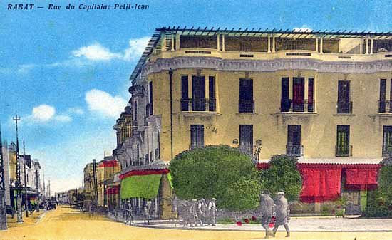 Rabat rue capitaine petitjean, cafe le Coq d\'or.jpg