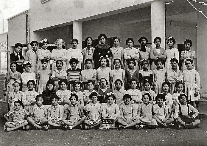 1.Ecole primaire de Sale Filles, classe de  CE2 ,Annee scolaire 1952-53.jpg